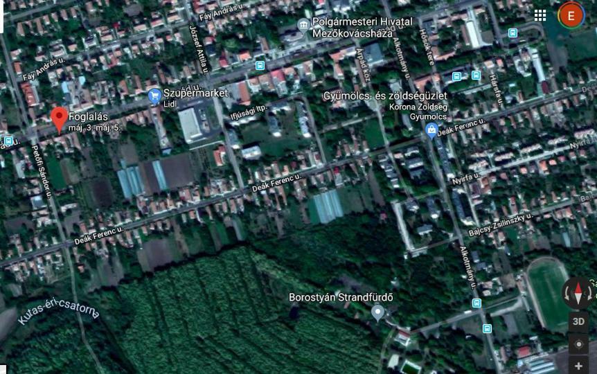 Villa Hársfák Mezokovacshaza Exterior foto